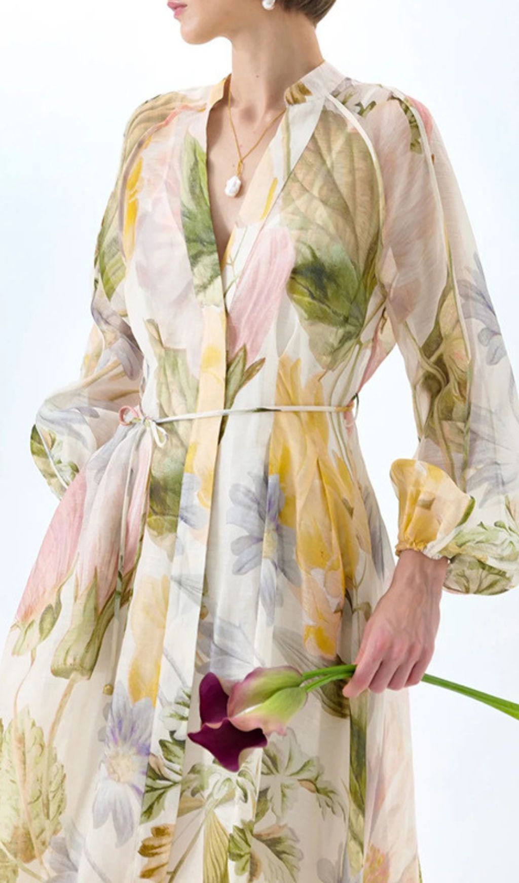 Ibis Floral Flowy Maxi Dress