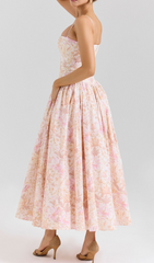 Haruyo Women's Floral Maxi Dress