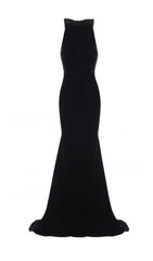 Frida Elegant Velvet Halter Neck Maxi Gown