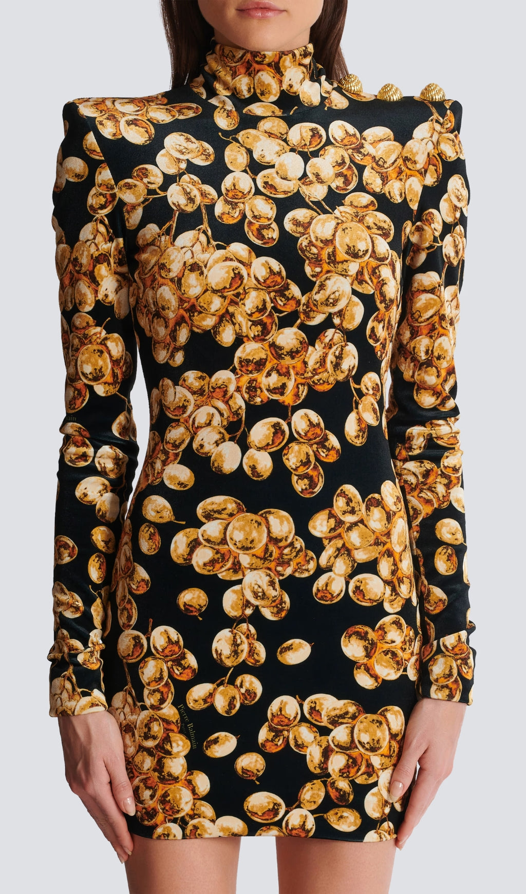 Coretta Glam Velvet Mini Dress