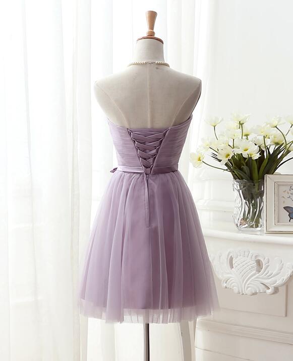 Lovely Tulle Short Homecoming Dress