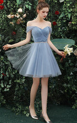 Lovely Grey Short Sweetheart Beaded Prom Dress