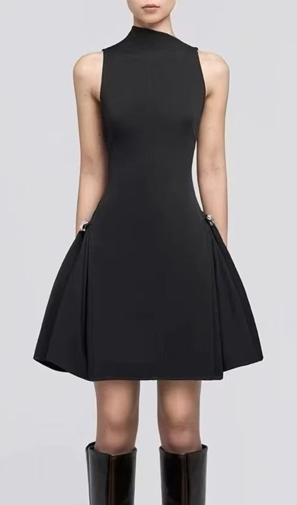 Dannah Chic Black Mini Dress