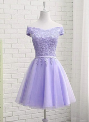 Lovely Off Shoulder Short Party Dress