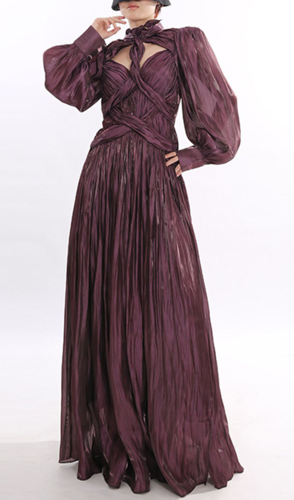 Bauer Regal Plum Maxi Dress