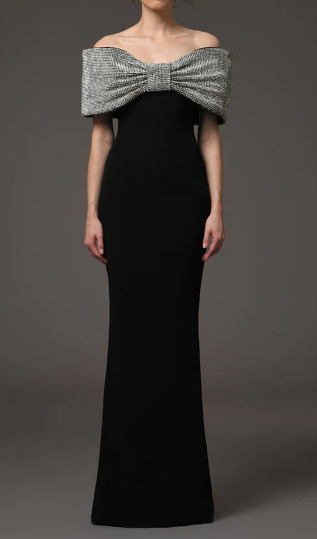 Dosia Dazzling Bow Maxi Dress