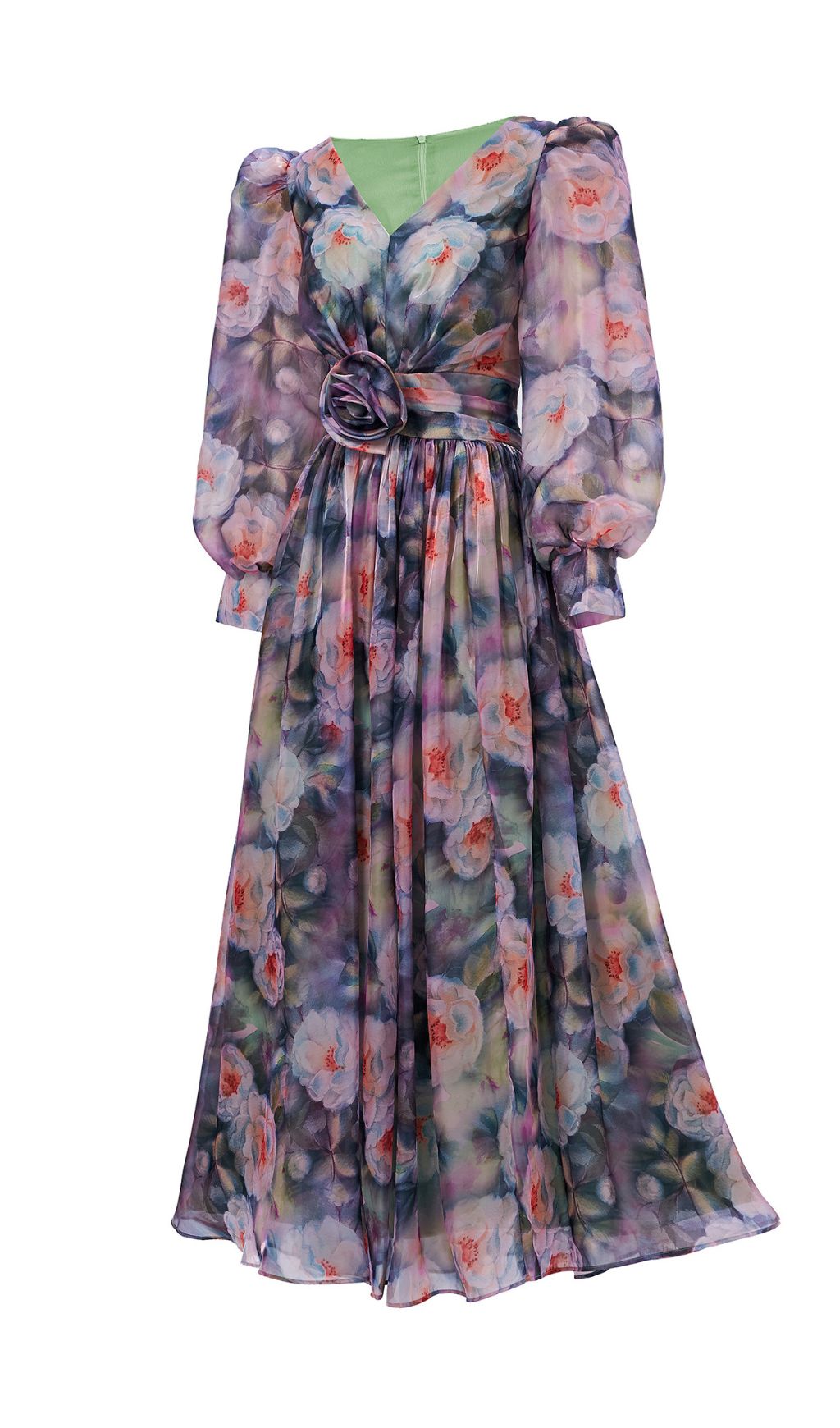 Feray Ethereal Floral Maxi Dress