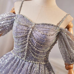 Cute Shiny Tulle with Beaded Short Party Dress