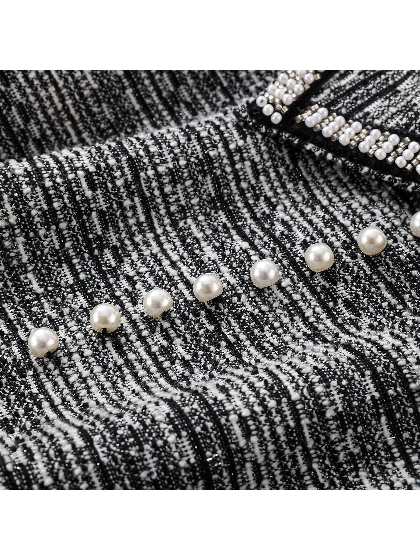 Canika Chic Tweed Mini Dress