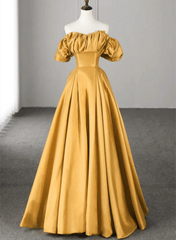 Vestido de fiesta de satén con escote en forma de corazón y cordones 