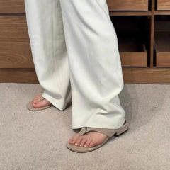 Versatile Flat Toe Flip-flops Beach Casual Sandals