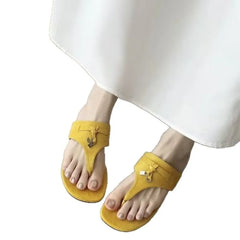 Versatile Flat Toe Flip-flops Beach Casual Sandals