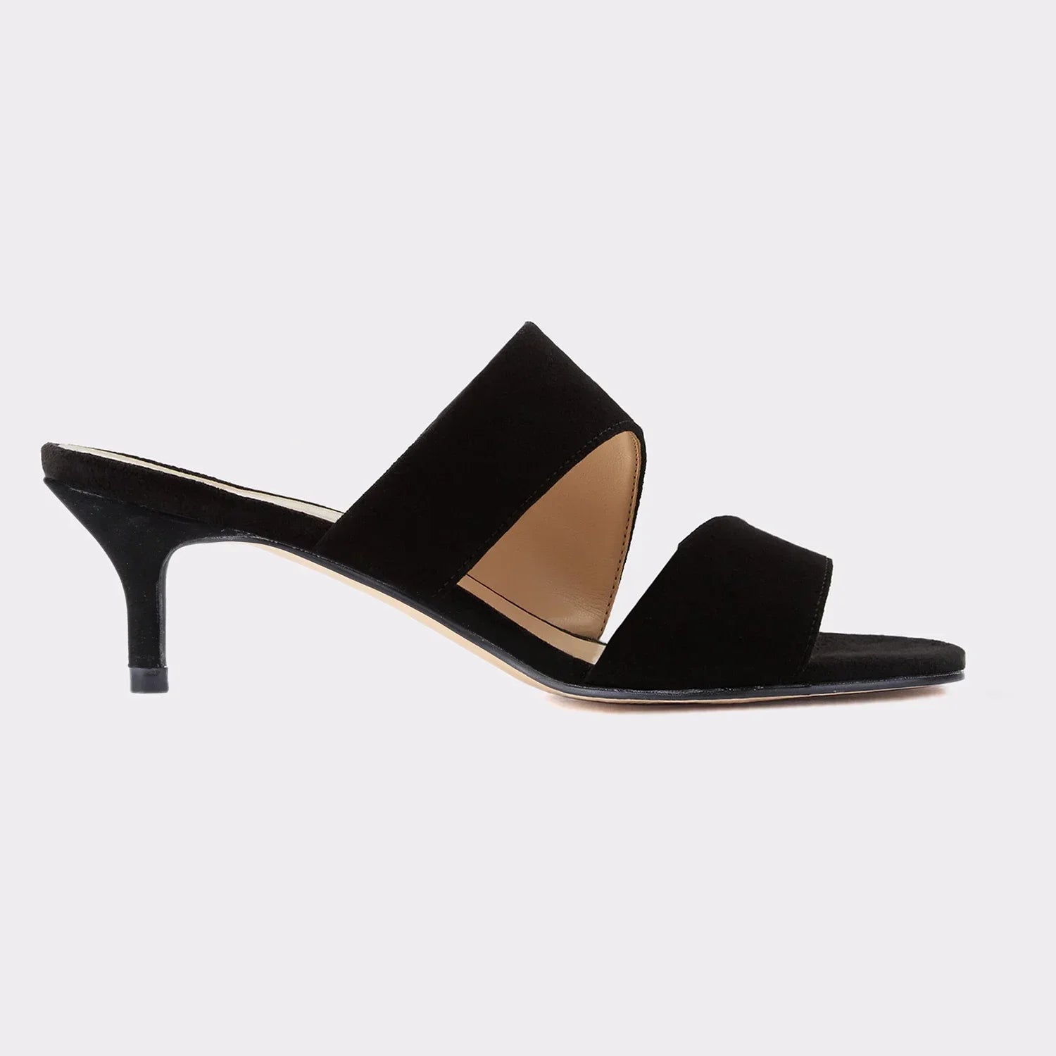 Sandals Casual 5cm Sexy Thin High Heels Open Toe Slip on Sandal Nude Red Wedding Shoes Plus Size