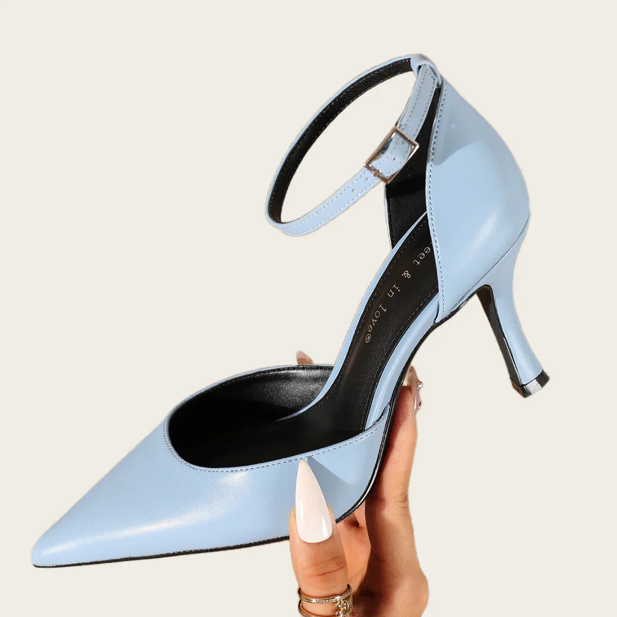 Sexy Pointed Toe Strappy High Heels Women