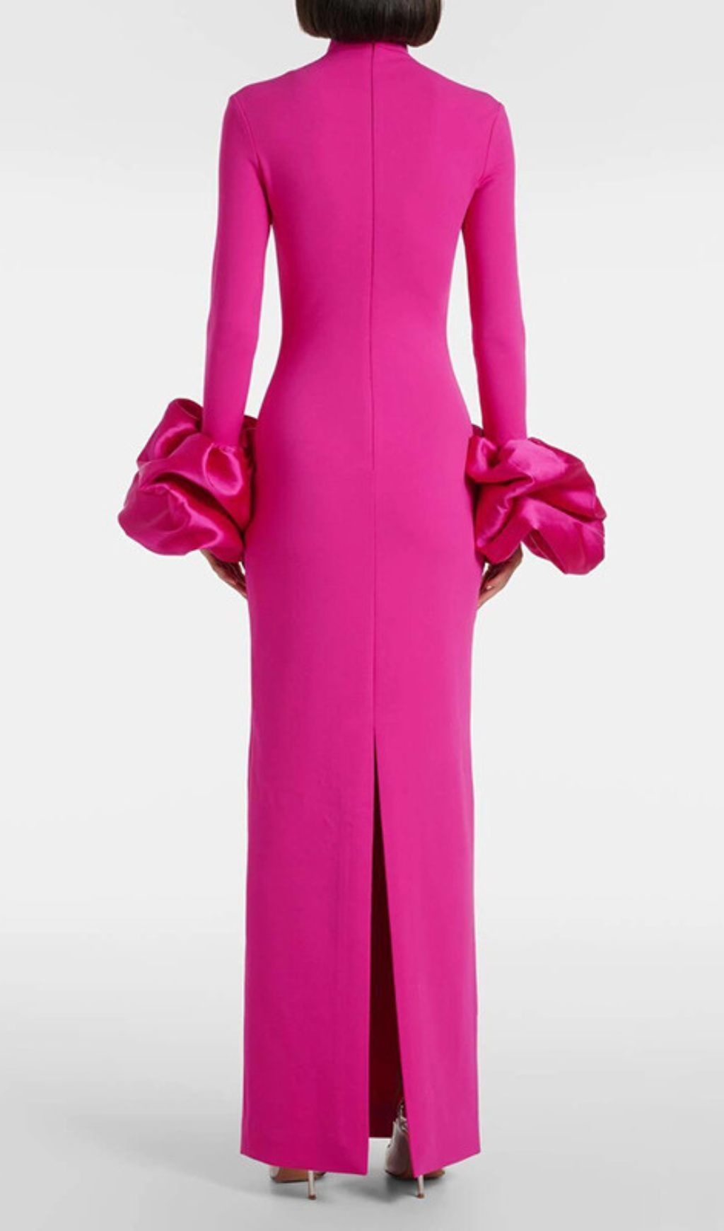 Ira Fuchsia Pink Statement Maxi Gown