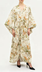 Jeanine Botanical Bloom Flowing Maxi Dress