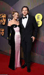 Baylee Glamorous Black & Pink Sequin Bustier Maxi Dress