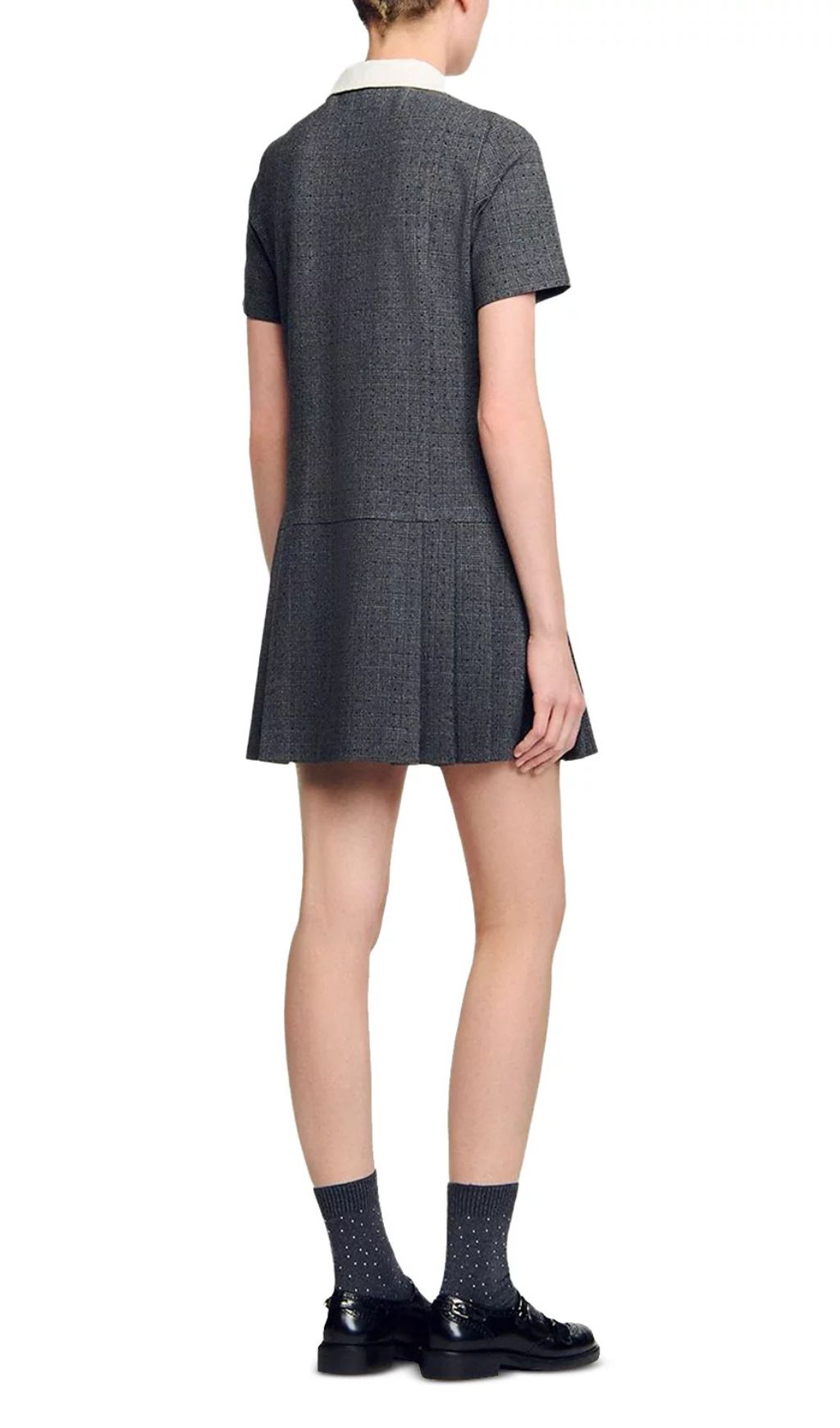 Chic Peter Pan Collar Mini Dress