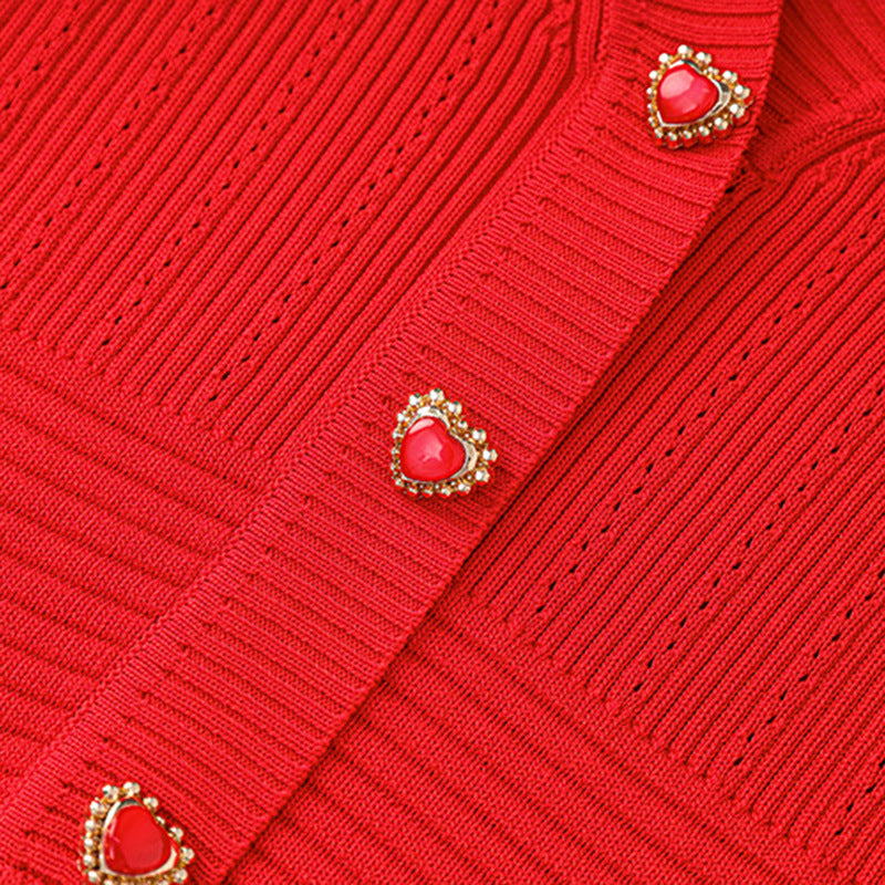 Hewitt Sweetheart Knit Mini Dress