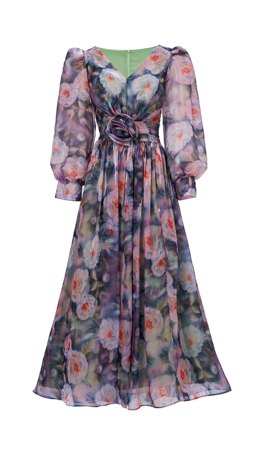 Feray Ethereal Floral Maxi Dress