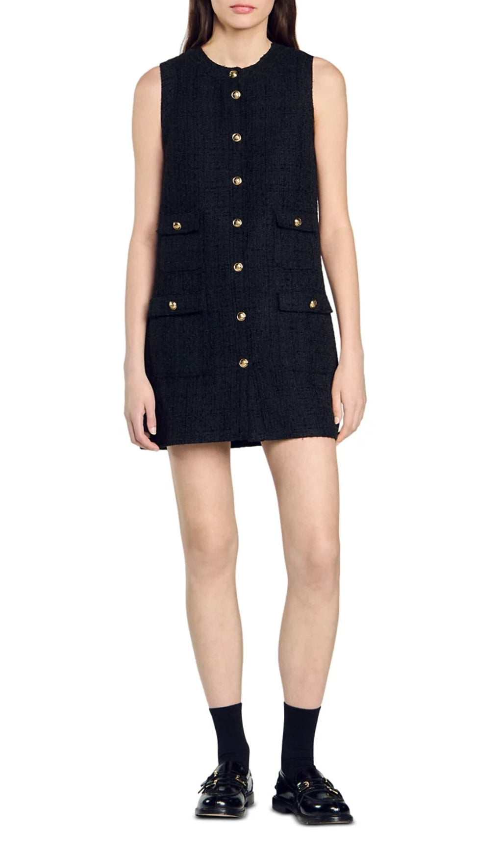 Pippa Chic Tweed Mini Dress for Women
