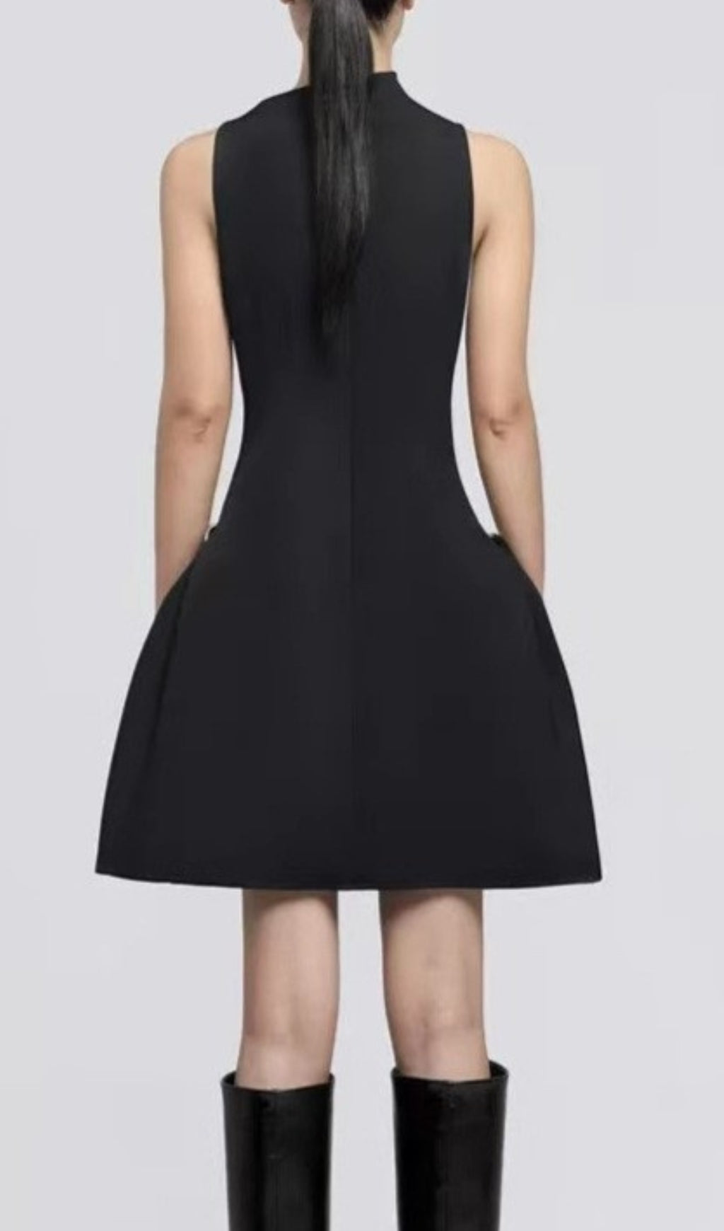 Dannah Chic Black Mini Dress