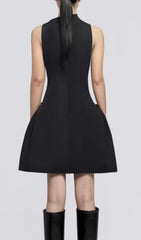 Dannah Chic Black Mini Dress