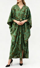 Jeanine Botanical Bloom Flowing Maxi Dress