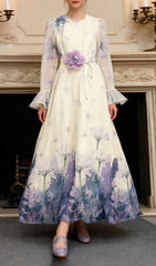 Isadore Elegant Floral Maxi Dress