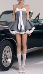 Hyde Strapless Bow Mini Dress