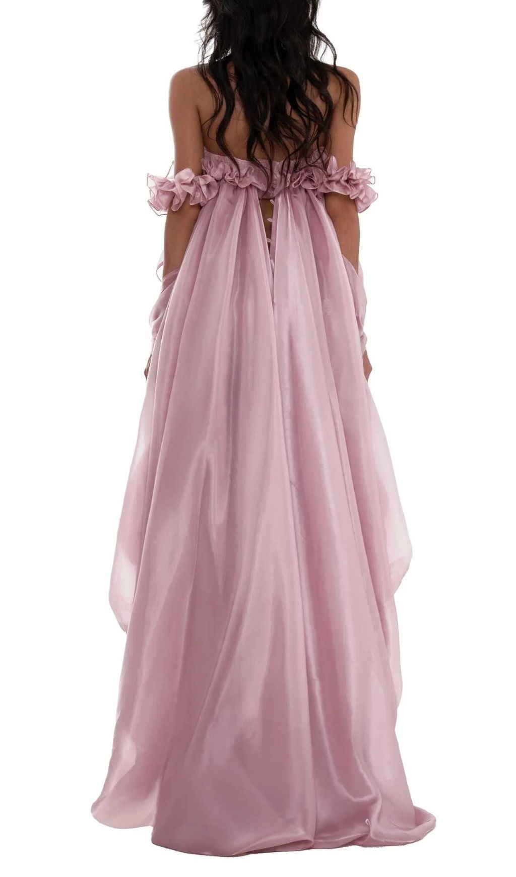 Janeeva Ethereal Ruffle Maxi Dress