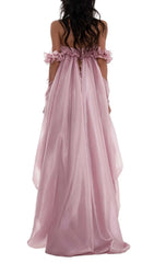 Janeeva Ethereal Ruffle Maxi Dress
