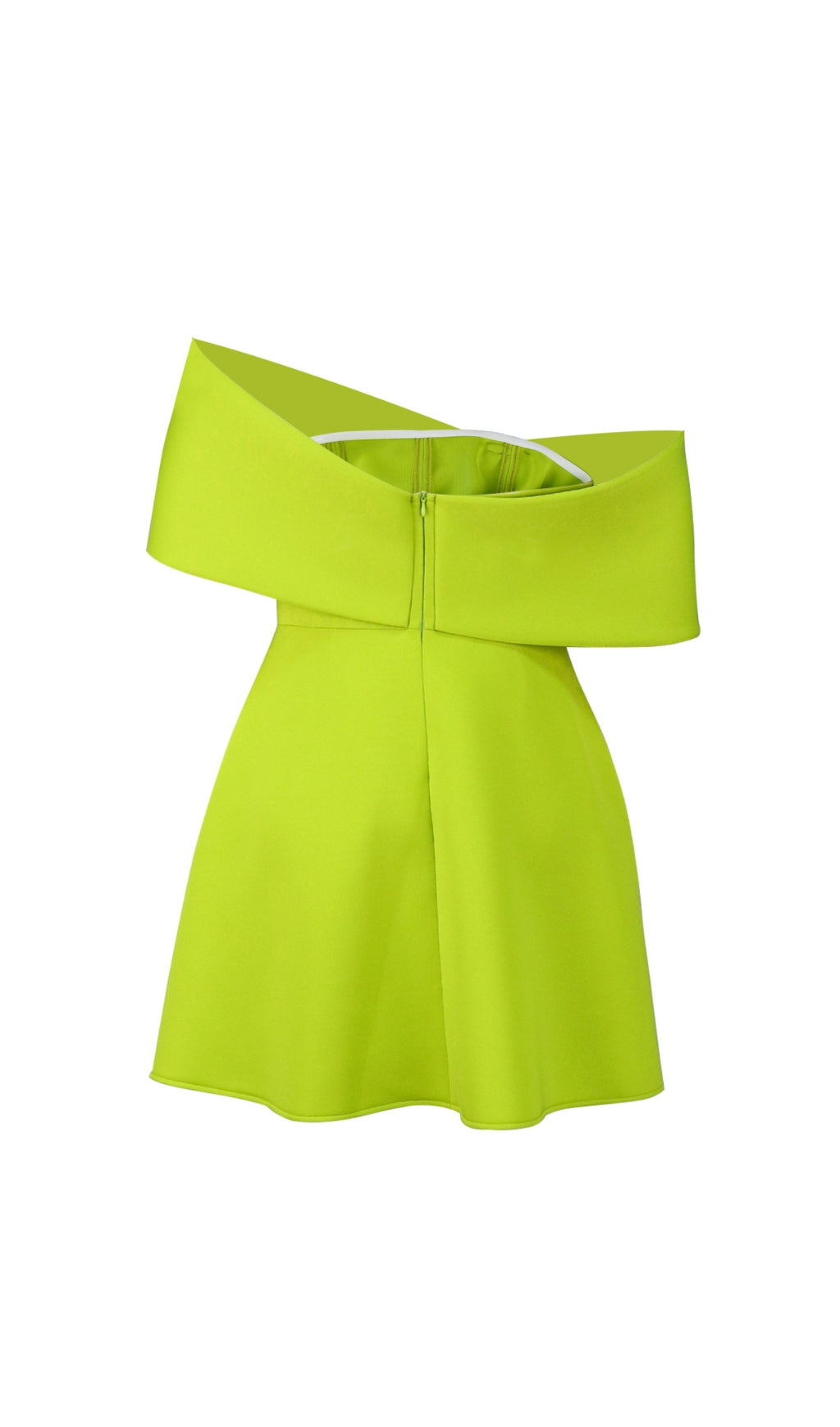Head-Turning Batya Green Bow Corset Mini Dress