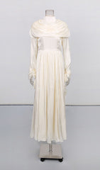 Iyla Ruched Draped Maxi Dress