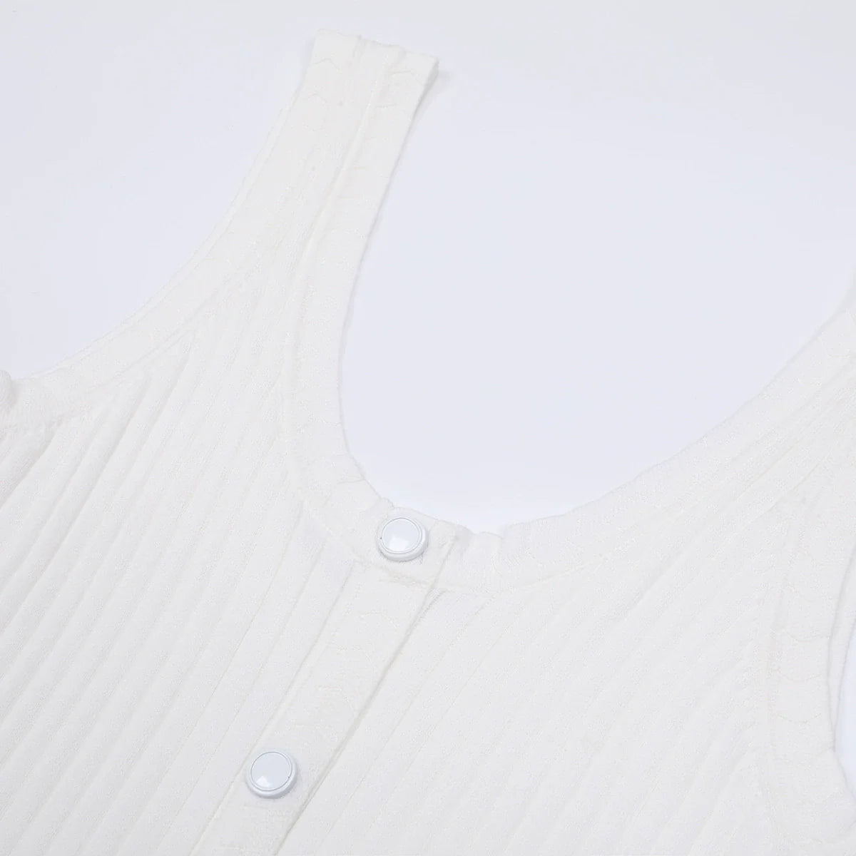 Jackie White Ribbed Knit Maxi Dress & Cardigan Set