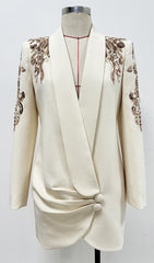 Camilo Dazzling Sequin Embellished Blazer Mini Dress