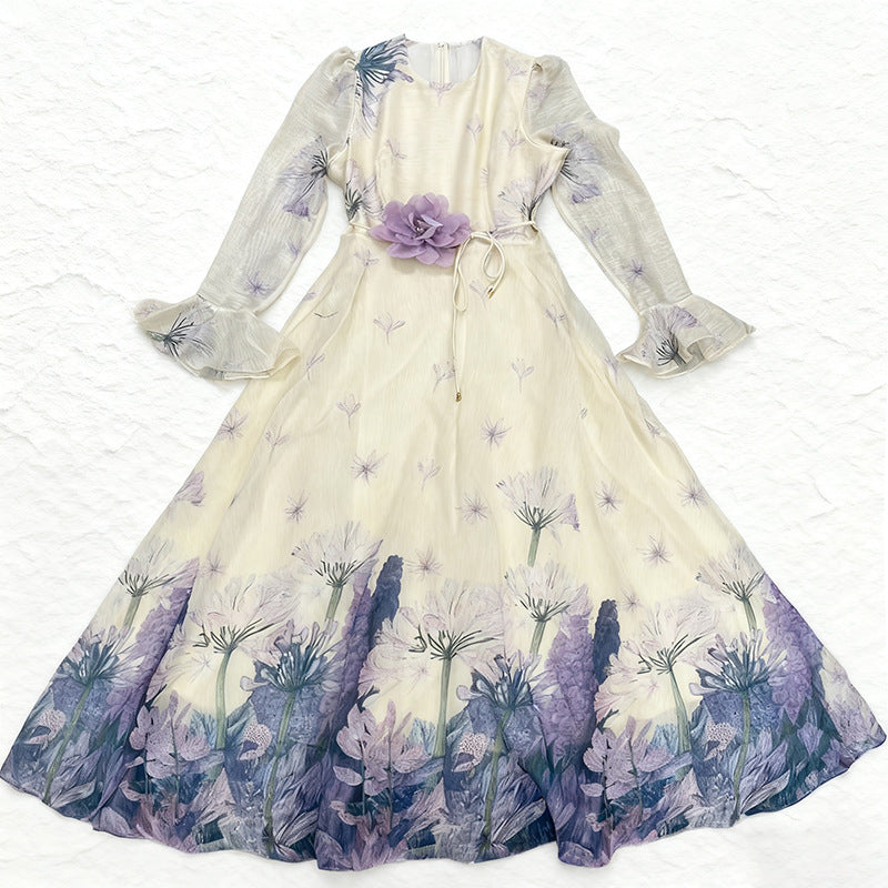 Isadore Elegant Floral Maxi Dress