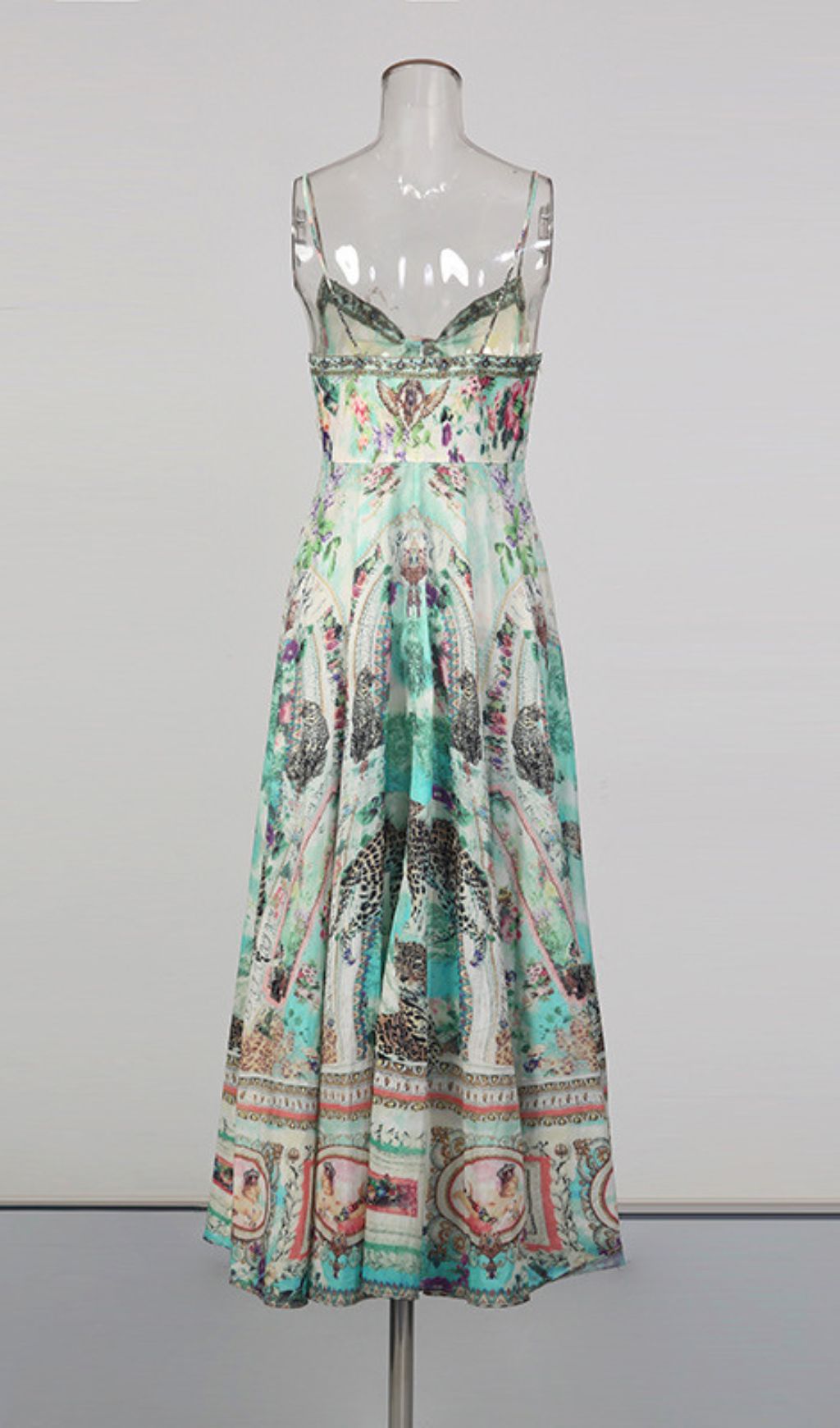 Juda Bohemian Print Flowy Maxi Dress