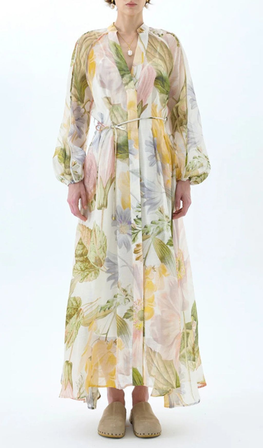 Ibis Floral Flowy Maxi Dress