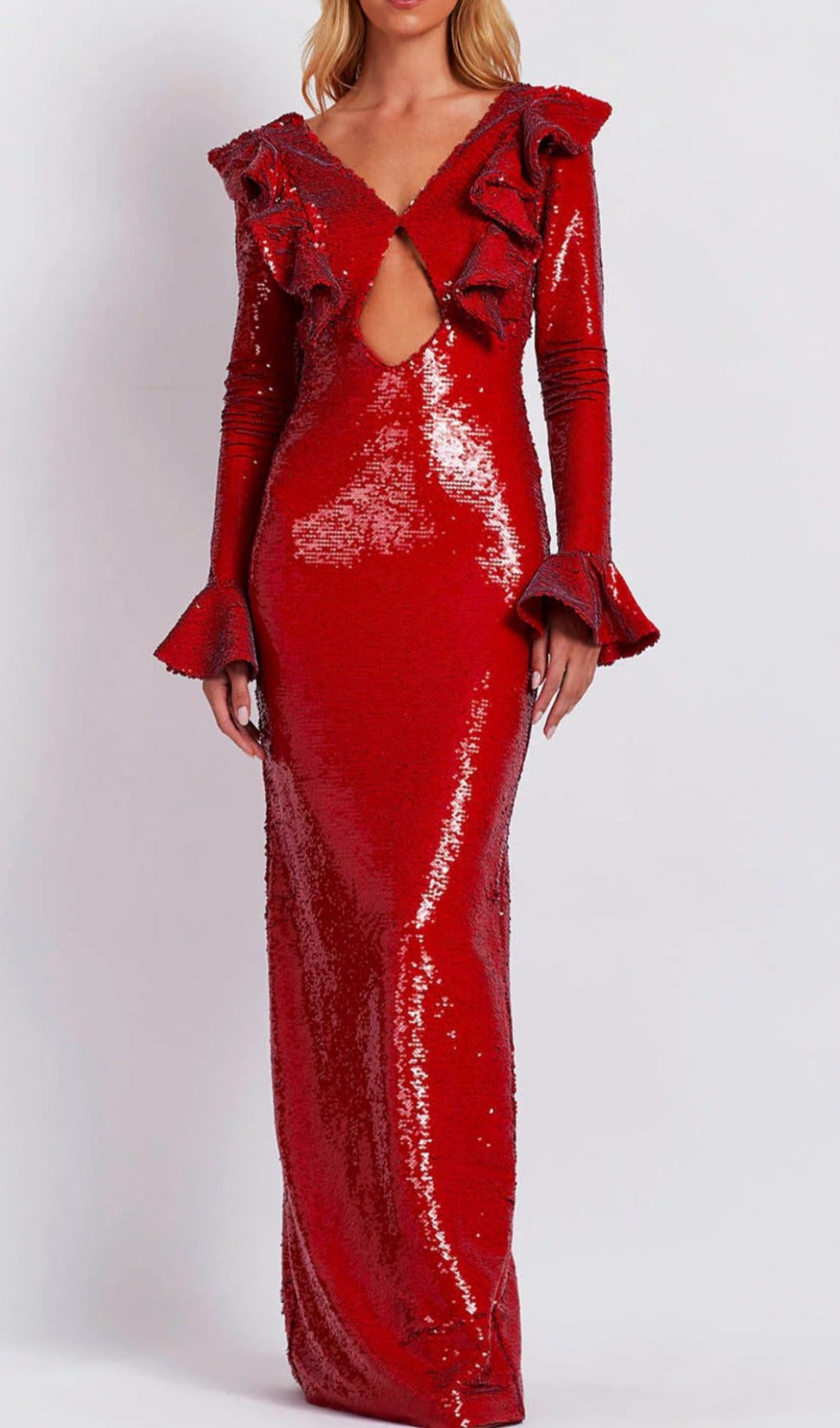 Scarlet Siren Sequin Maxi Dress