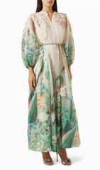 Fiorello Enchanted Garden Floral Maxi Dress