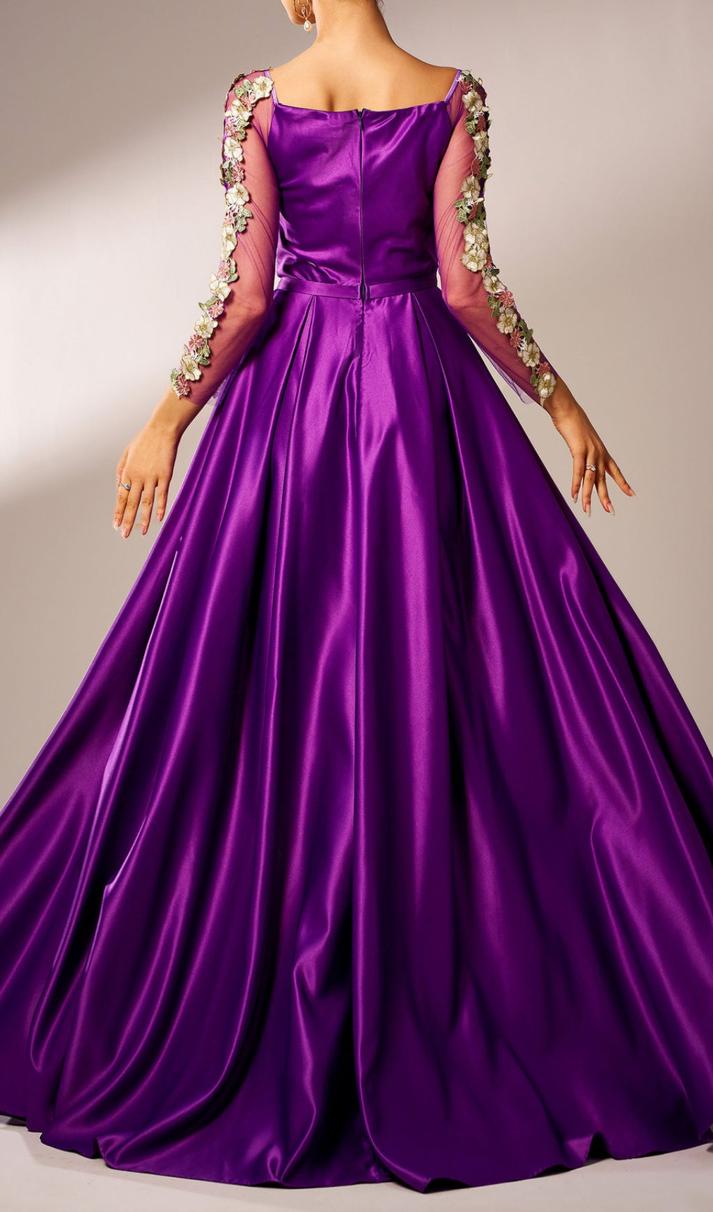 Orchid Purple Evening Gown
