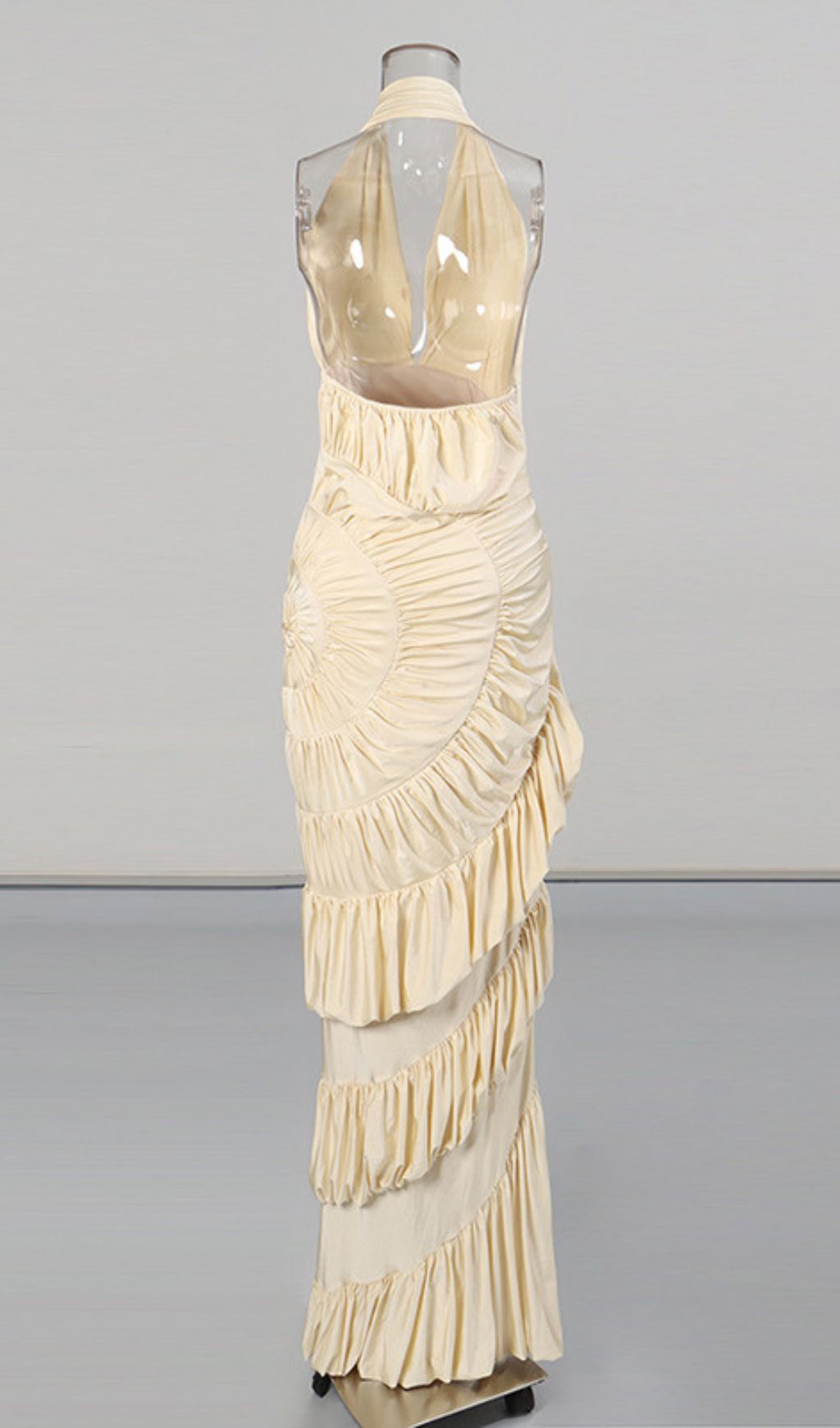 Ineke Halter Ruffle Maxi Dress
