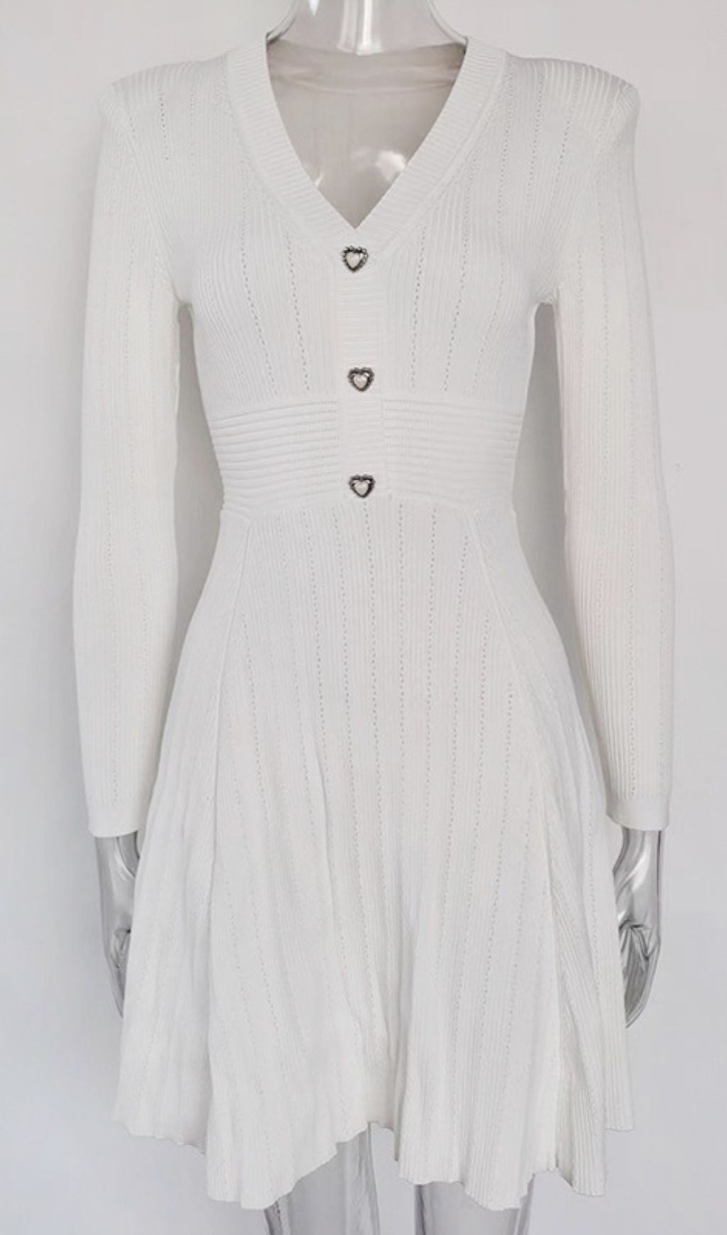 Hewitt Sweetheart Knit Mini Dress