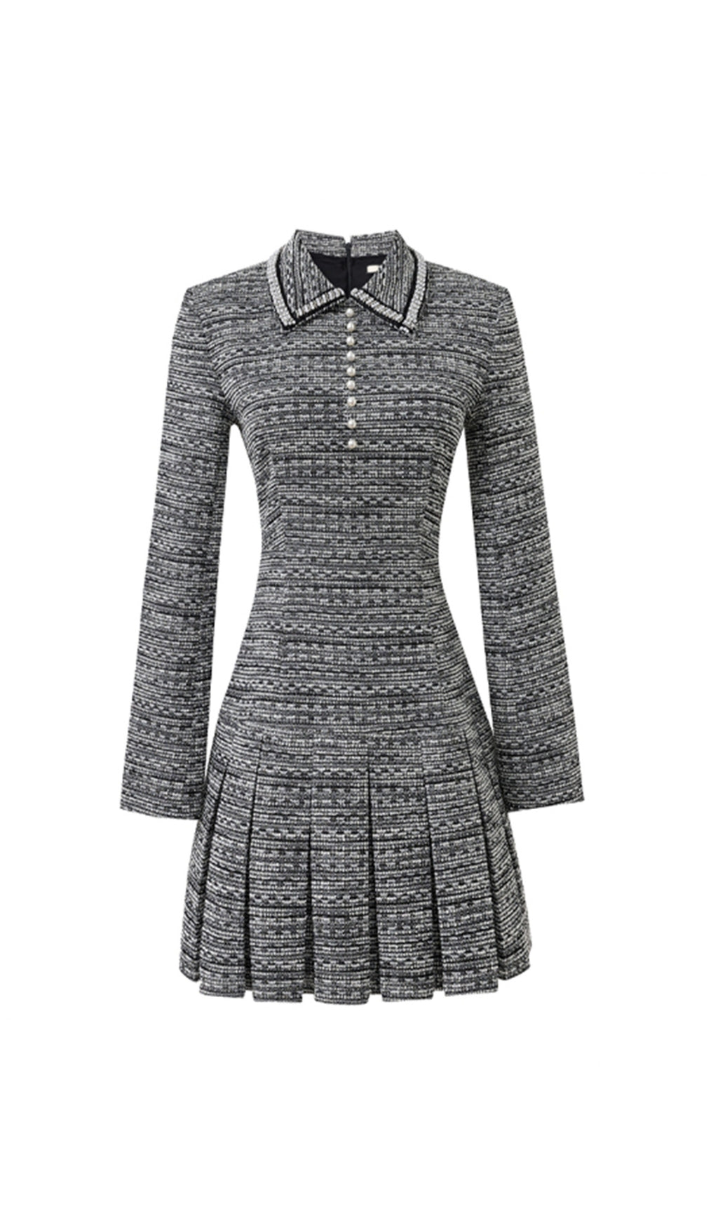 Canika Chic Tweed Mini Dress