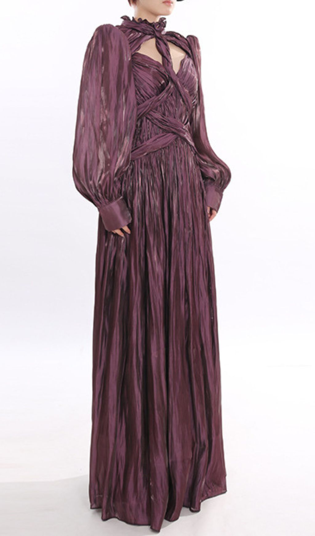 Bauer Regal Plum Maxi Dress