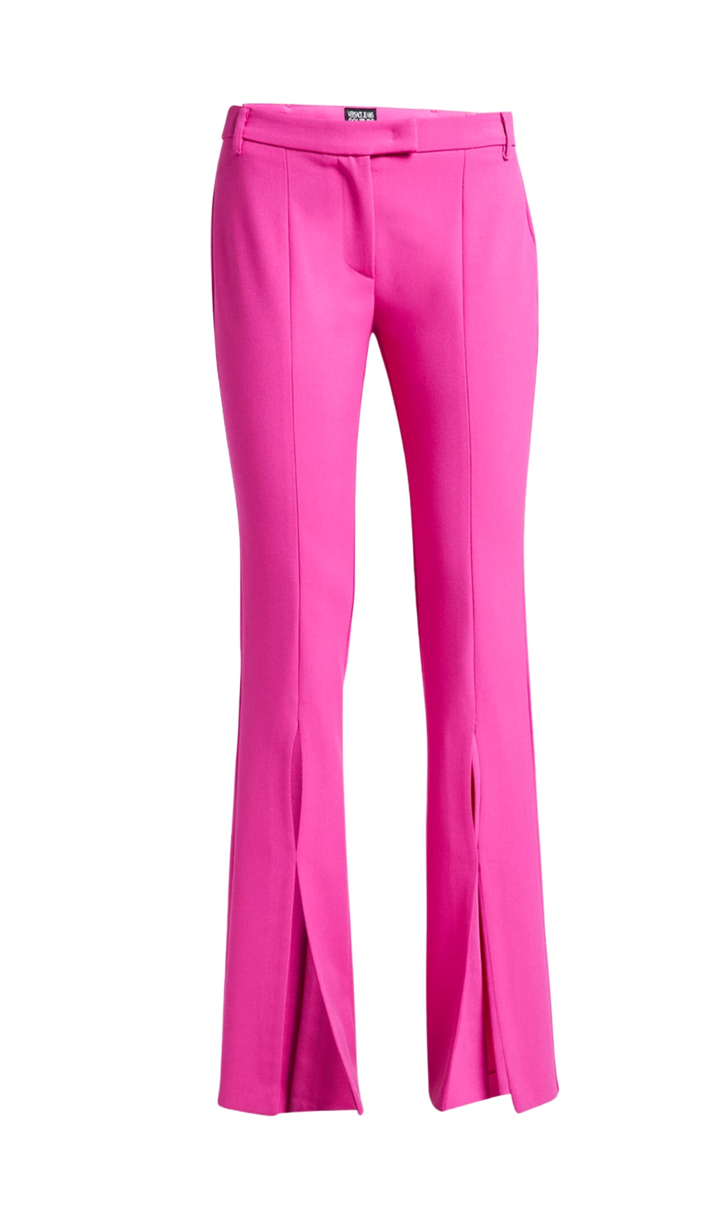 Fuchsia Cut-Out Blazer & Slit Trousers Power Suit for Women