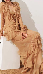 Himani Ruffle Maxi Dress