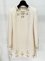 Baxter Crystal Embellished Mini Dress