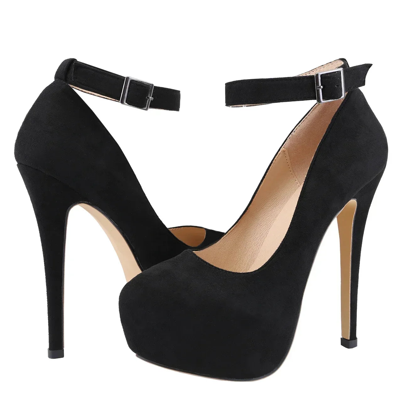 Cross-dresser Unisex Men's Pumps Peep Toe Platform 14cm Sexy Drag Queen High Heels Shoes Nightclub Stilettos Size 44